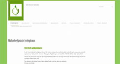 Desktop Screenshot of praxis-isringhaus.de